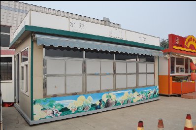 商業(yè)街移動售貨亭水果售賣亭廠家定做和現貨