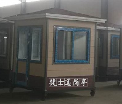 安徽省宣城市香江大地幼兒園，2乘2雕花板崗亭1個