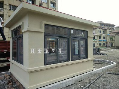 天津津南區(qū)，1個真石漆崗亭，2.78乘3.58
